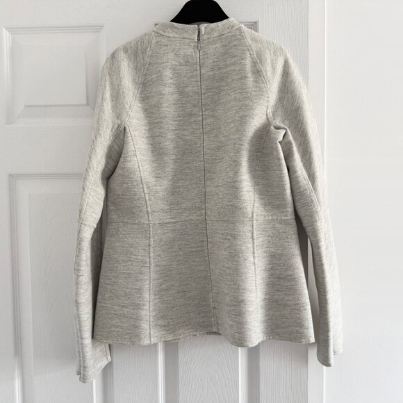 Jil Sander Grey Wool Felt Top, Size 36. Fits a US 4/6 - Picture 9 of 12